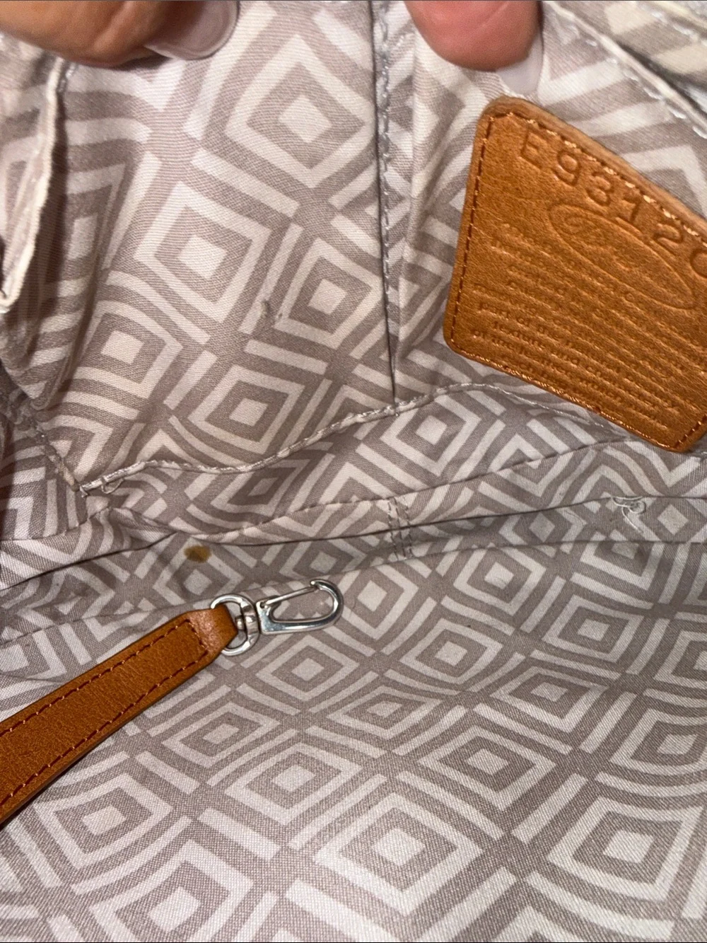 Brighton Rare Orange Leather Crossbody Saddle Bag